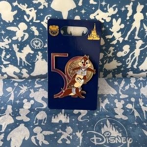 Disney 50th Anniversary Chip & Dale Pin